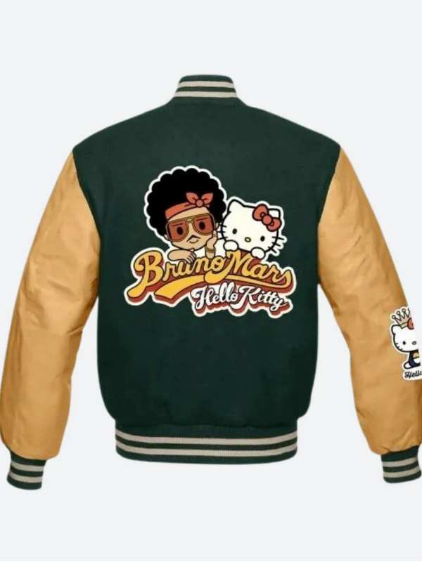 Bruno Mars Hello Kitty Varsity Jacket Shopotiny