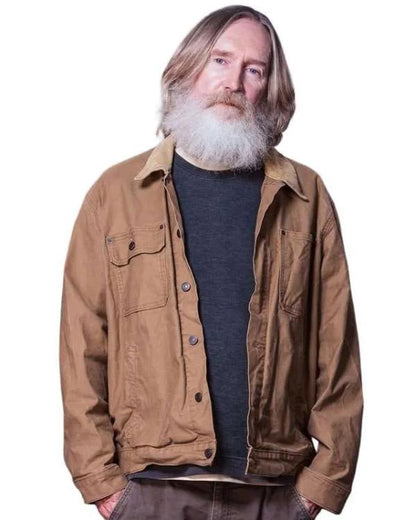 Small Prophets S01 Michael Sleep Brown Jacket - view 3