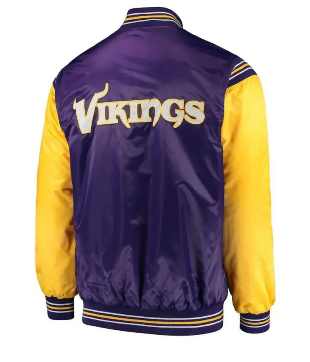 Minnesota Vikings Starter Satin Jacket
