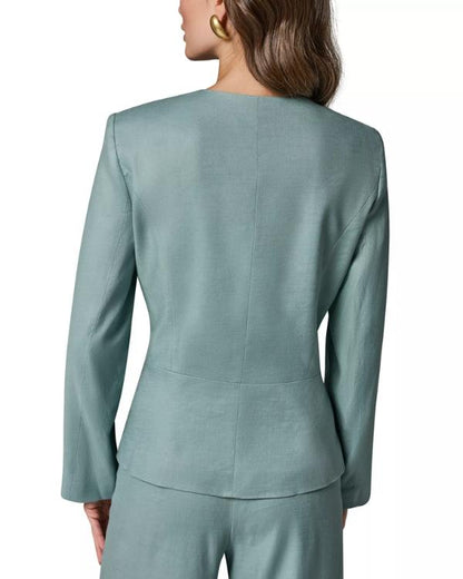 Chandra Wilson Greys Anatomy S23 Buckled Wrap Blazer - view 3