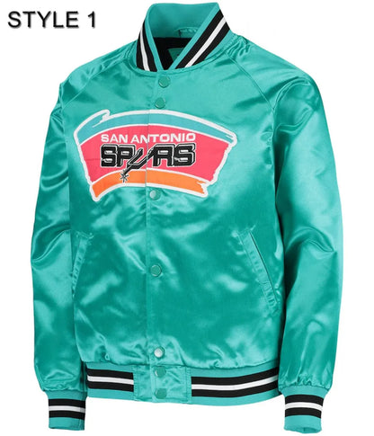 NBA San Antonio Spurs Satin Jacket