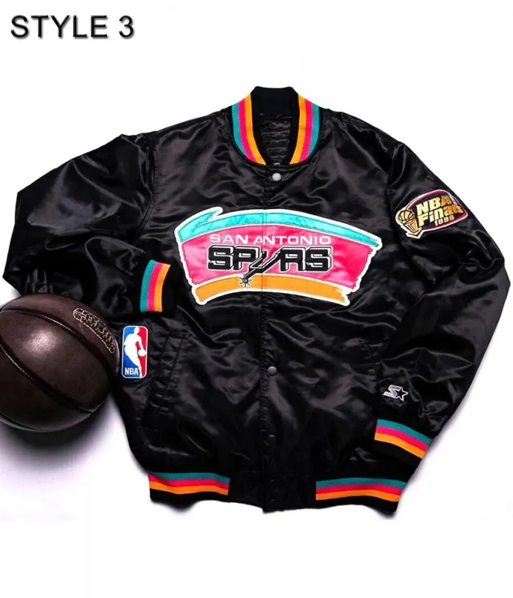 NBA San Antonio Spurs Satin Jacket