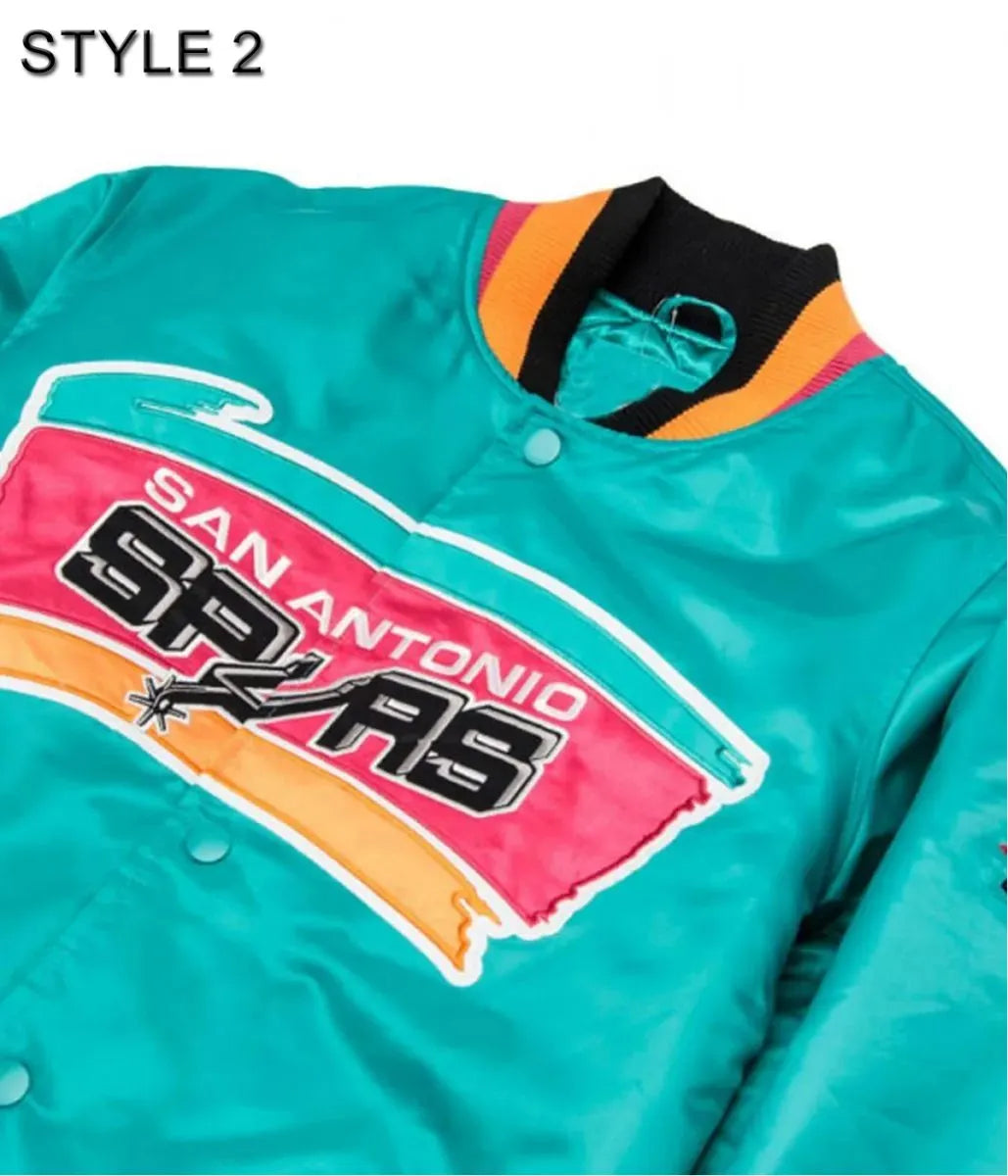 NBA San Antonio Spurs Satin Jacket