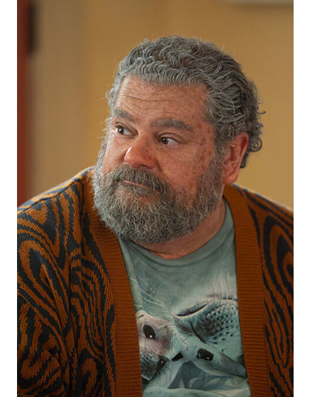 Bobby Moynihan NCIS Origins Season 3 Brown Swirl Print Cardigan