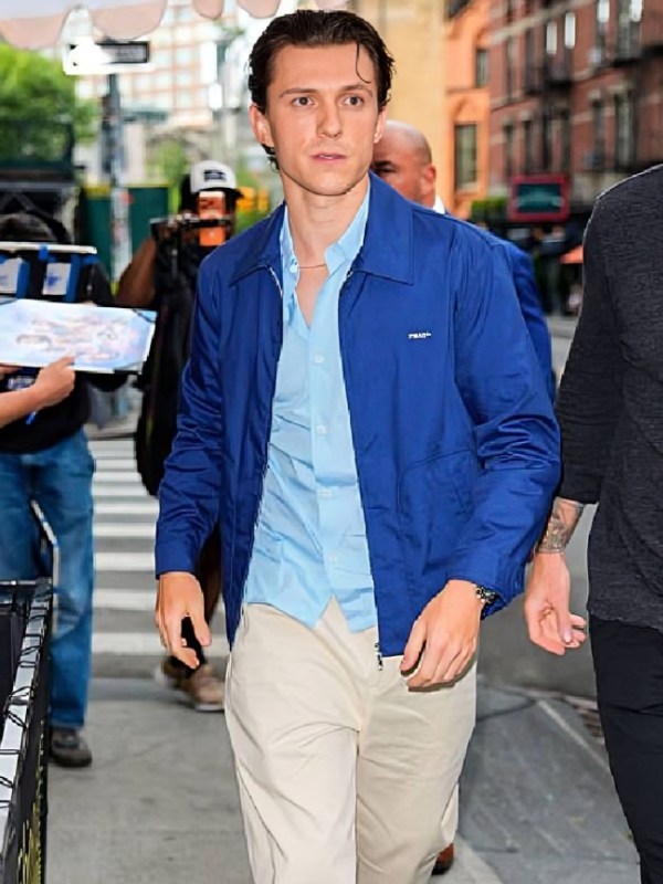NYC Tom Holland Blue Jacket