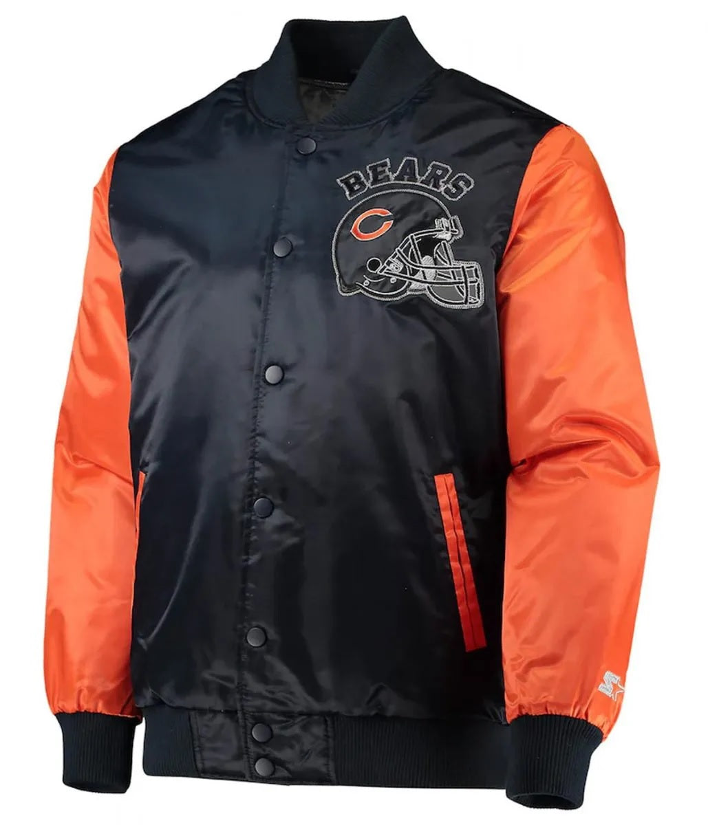 Chicago Bears Locker Room Throwback Jacket
