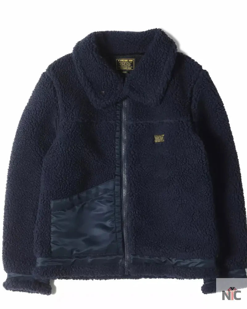 Neighborhood Neighbor B-3 Type Polaratec Fleece Boa Jacket Clanton Jacket