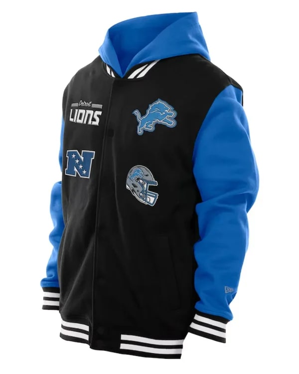 New Era Detroit Lions Hoodie Jacket Shopotiny