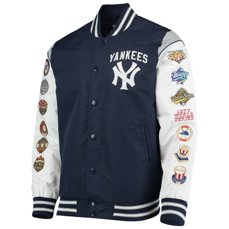 New York Yankees Champions Full-snap Jacket - back view