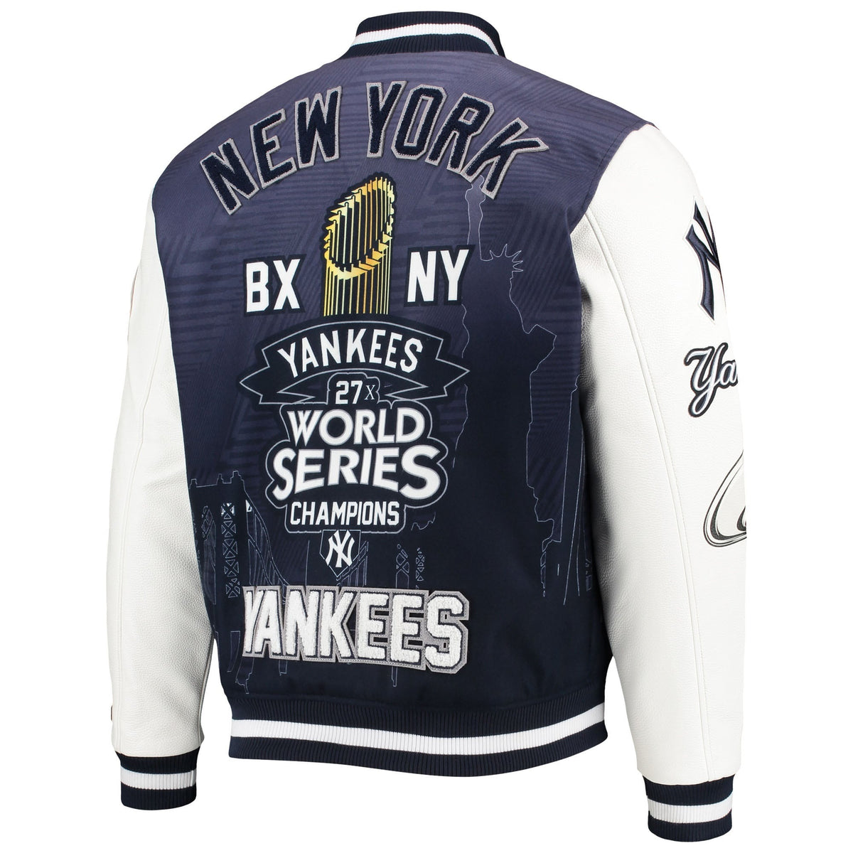 New York Yankees World Series Jacket - back view