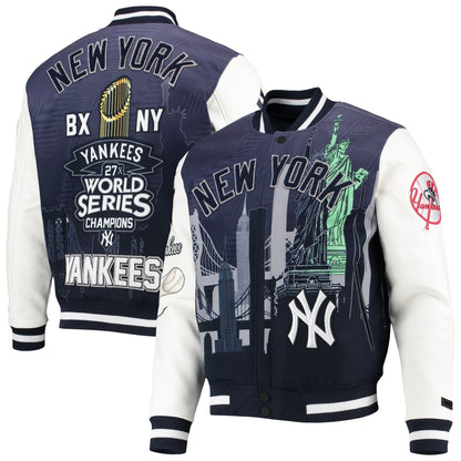 New York Yankees World Series Jacket - side view