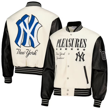 New York Yankees Pleasures Full-snap Jacket