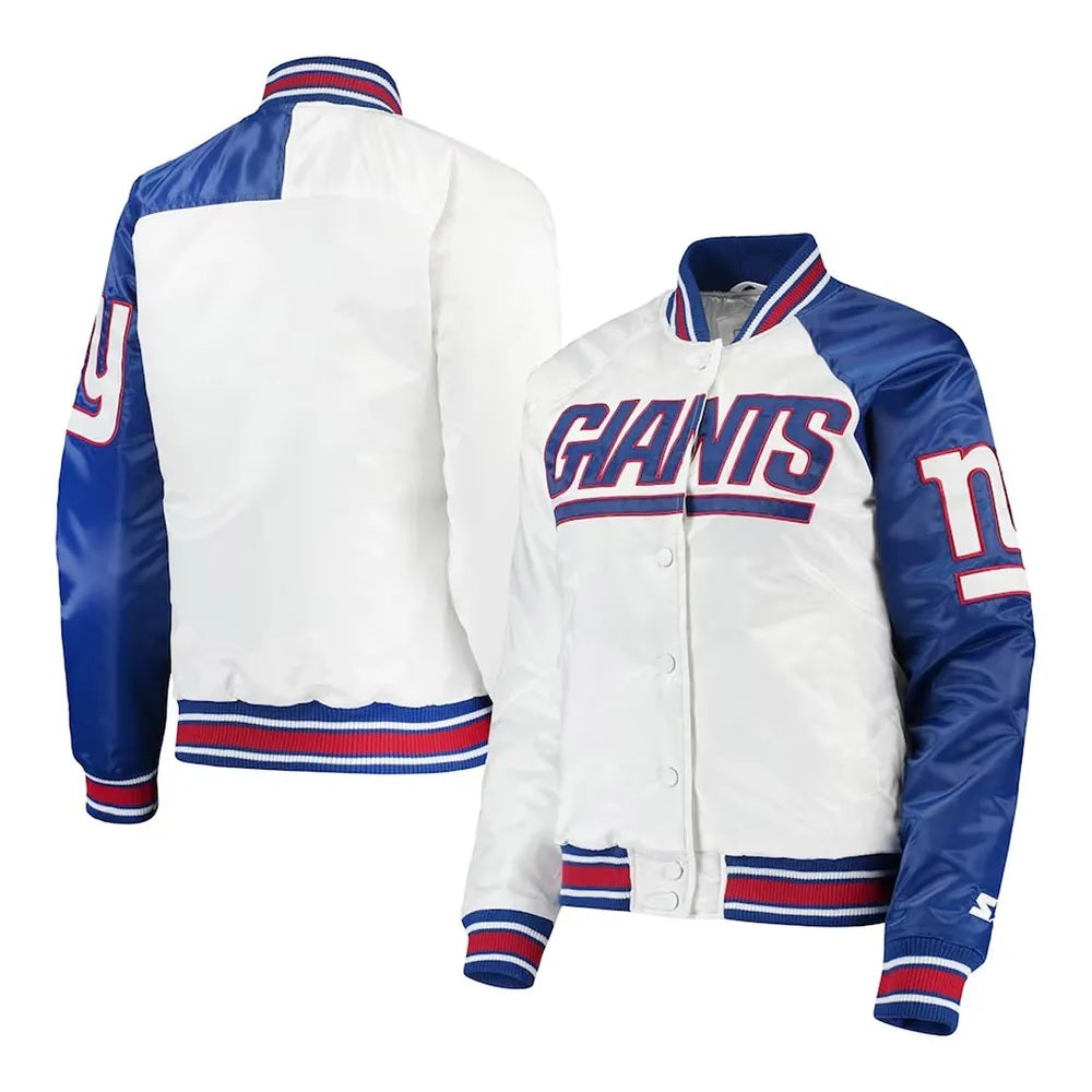 New York Giants Hometown Satin Jacket