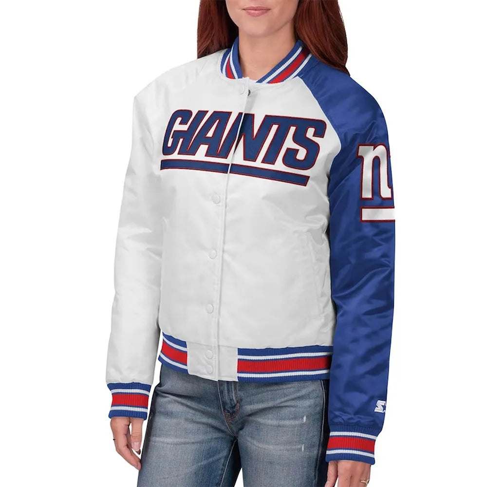 New York Giants Hometown Satin Jacket