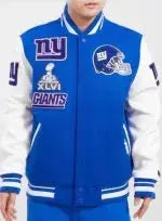 New York Giants Standard Letterman Jacket