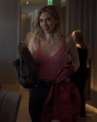 Night Always Comes Vanessa Kirby Pink Tank Top Shopotiny