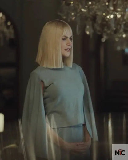 Nine Perfect Strangers Nicole Kidman Cape Top Clanton Jacket