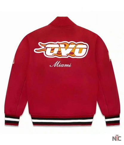 OVO Miami Heat Varsity Jacket Clanton Jacket