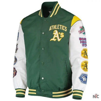 Oakland Athletics World series Champions Jacket Clanton Jacket