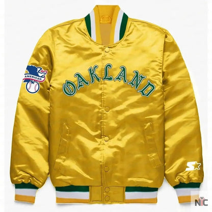 Oakland Athletics Yellow Jacket Clanton Jacket