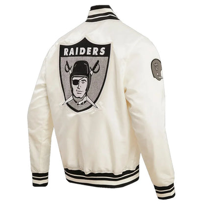 Oakland Raiders Retro Classic Rib Jacket