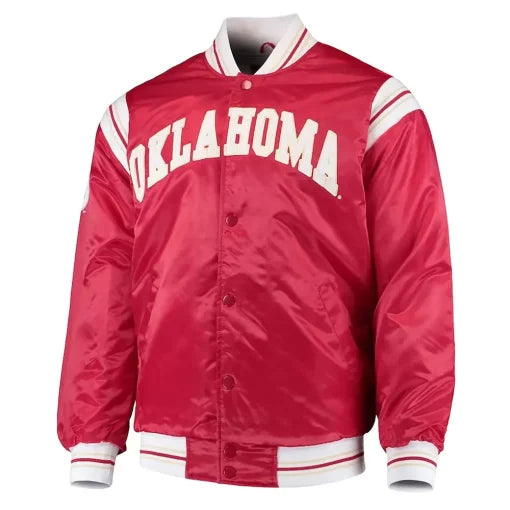 Oklahoma Sooners the Enforcer Satin Jacket