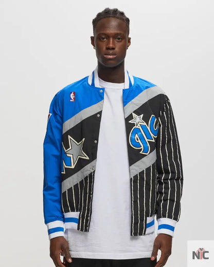 Orlando Magic 1996 – 97 Nba Authentic Warm Up Jackets Clanton Jacket