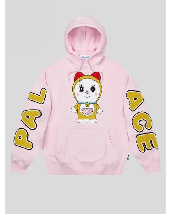 Palace x Doraemon Fleece Hoodie Shopotiny