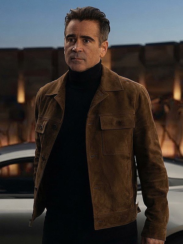 Patient Zero 2026 Colin Farrell Brown Jacket