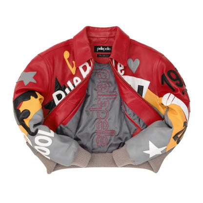 Pelle Pelle 50 Years of Hip Hop Women's Crop Jacket - side view