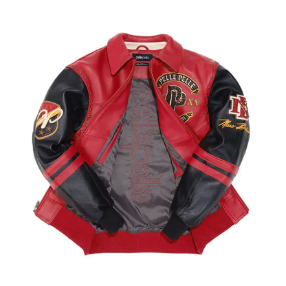 Pelle Pelle Panther Red Jacket - side view