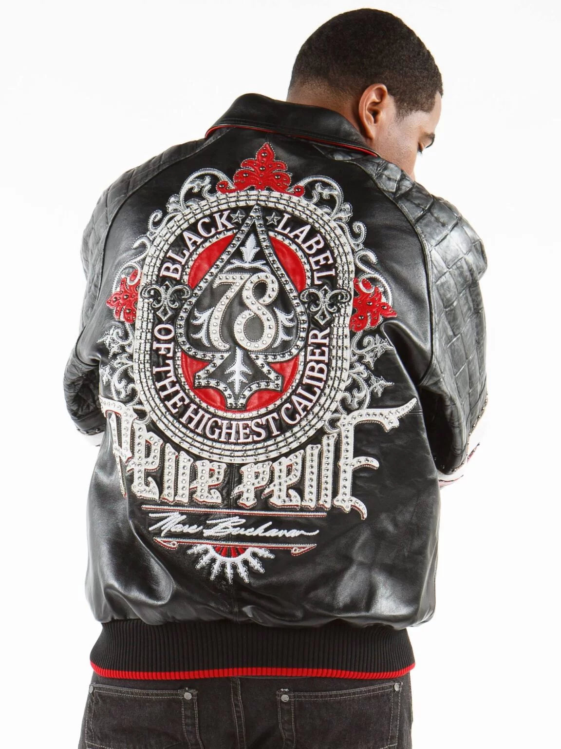 Pelle Pelle Highest Caliber Black Leather Jacket