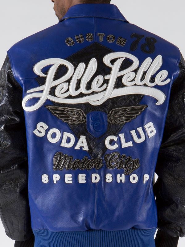 Pelle Pelle Motor City 1978 Soda Club Jacket - back view