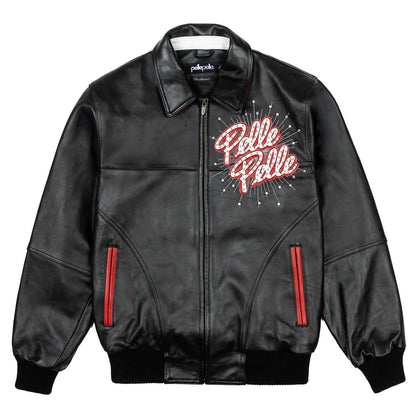 Pelle Pelle Soda Club World Famous Black Jacket - side view