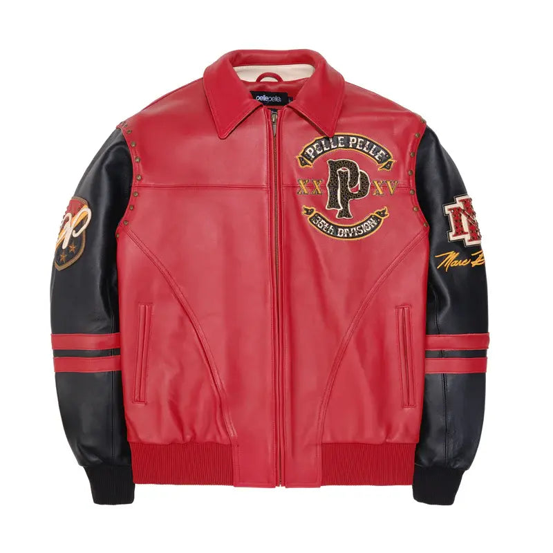 Pelle Pelle Panther Red Jacket