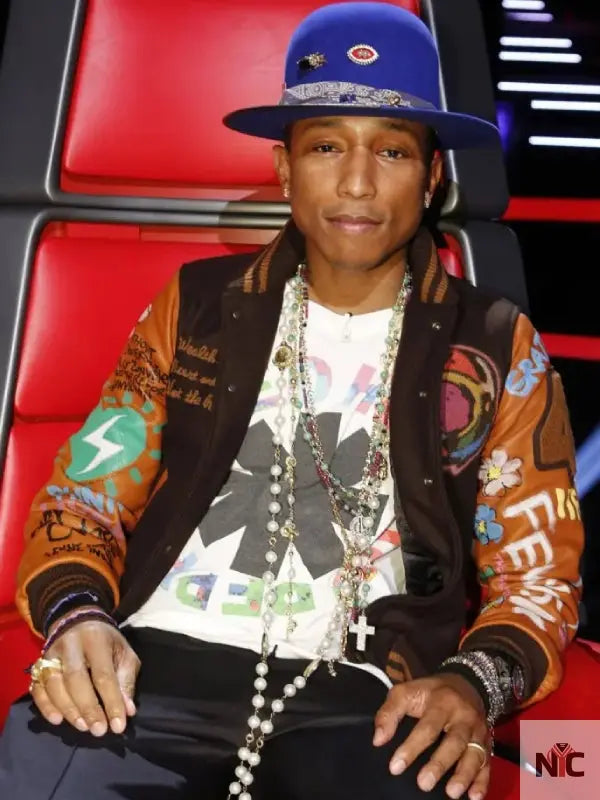 Pharrell Williams Billionaire Boys Club Letterman Jacket Clanton Jacket