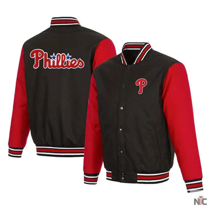 Philadelphia Phillies Poly Twill Jacket Clanton Jacket