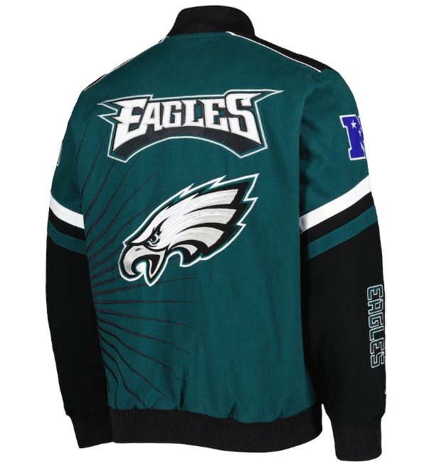 Philadelphia Eagles Full-Snap Jacket - side view