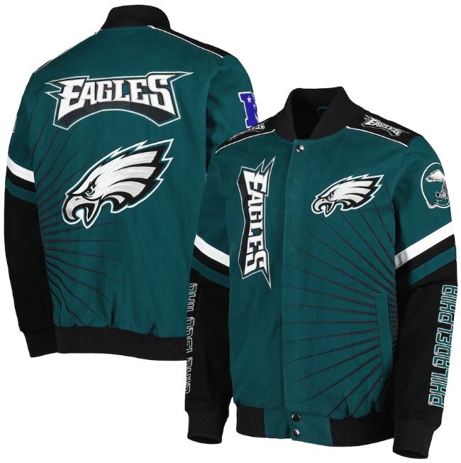 Philadelphia Eagles Full-Snap Jacket