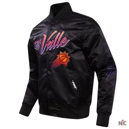 Phoenix Suns 2024 City Edition Satin Full-Snap Jacket Clanton Jacket