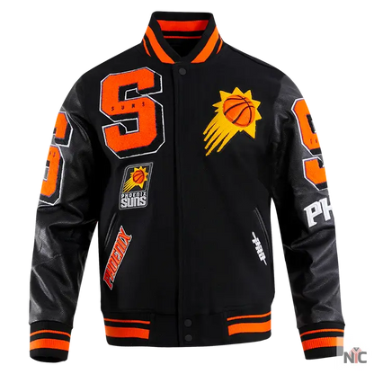 Phoenix Suns Mash Up Varsity Jacket Clanton Jacket