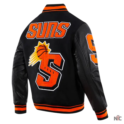 Phoenix Suns Mash Up Varsity Jacket Clanton Jacket