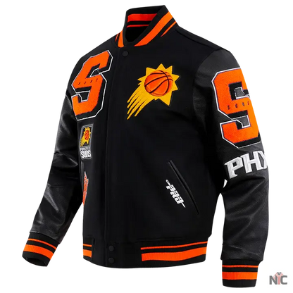 Phoenix Suns Mash Up Varsity Jacket Clanton Jacket
