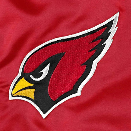 Pick and Roll Arizona Cardinals Satin Jacket - back view