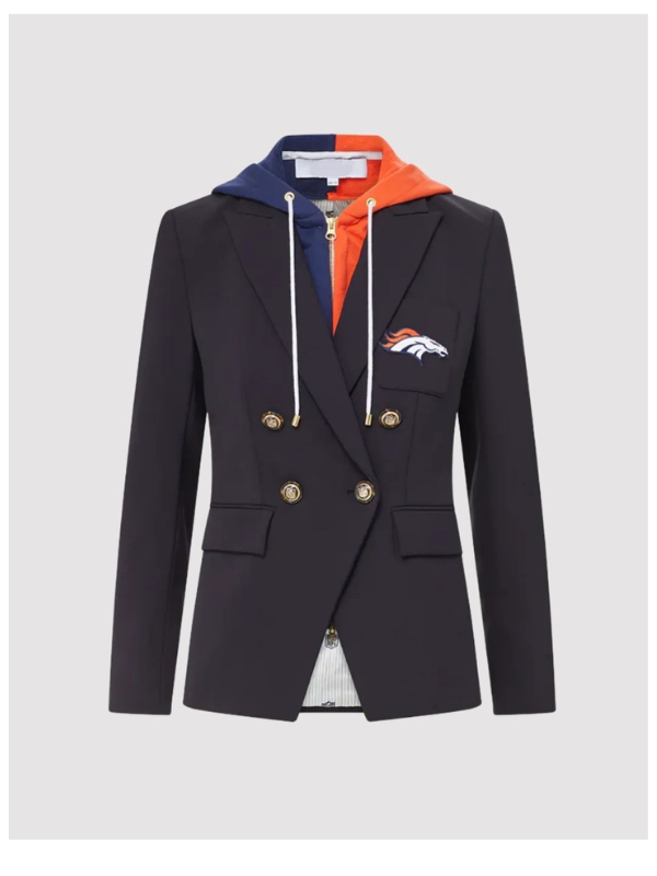 Veronica Beard x NFL Dickey Denver Broncos Jacket