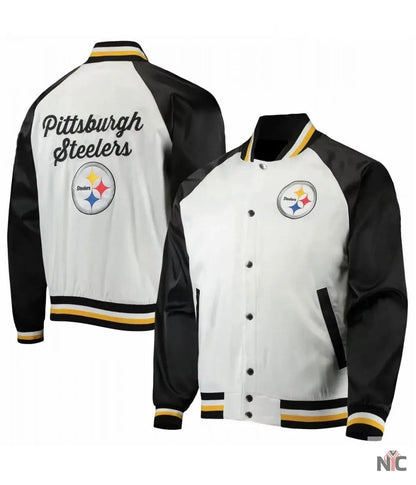Pittsburgh Steelers NFL Satin Jacket Clanton Jacket