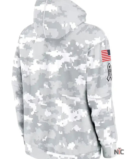 Pittsburgh Steelers Salute To Service Camo 2024 Hoodie Clanton Jacket