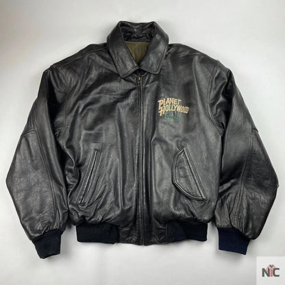 Planet Hollywood Orlando Leather Jacket Clanton Jacket