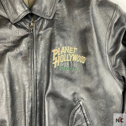 Planet Hollywood Orlando Leather Jacket Clanton Jacket