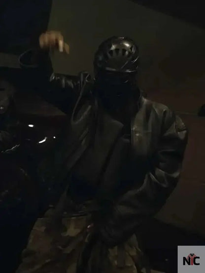 Playboi Carti Type Shit 2024 Black Leather Jacket Clanton Jacket
